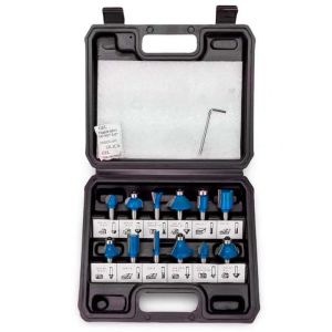 Set glodala za el. frezer 8mm 12 kom